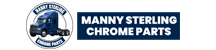Manny Sterling Chrome Parts Logo