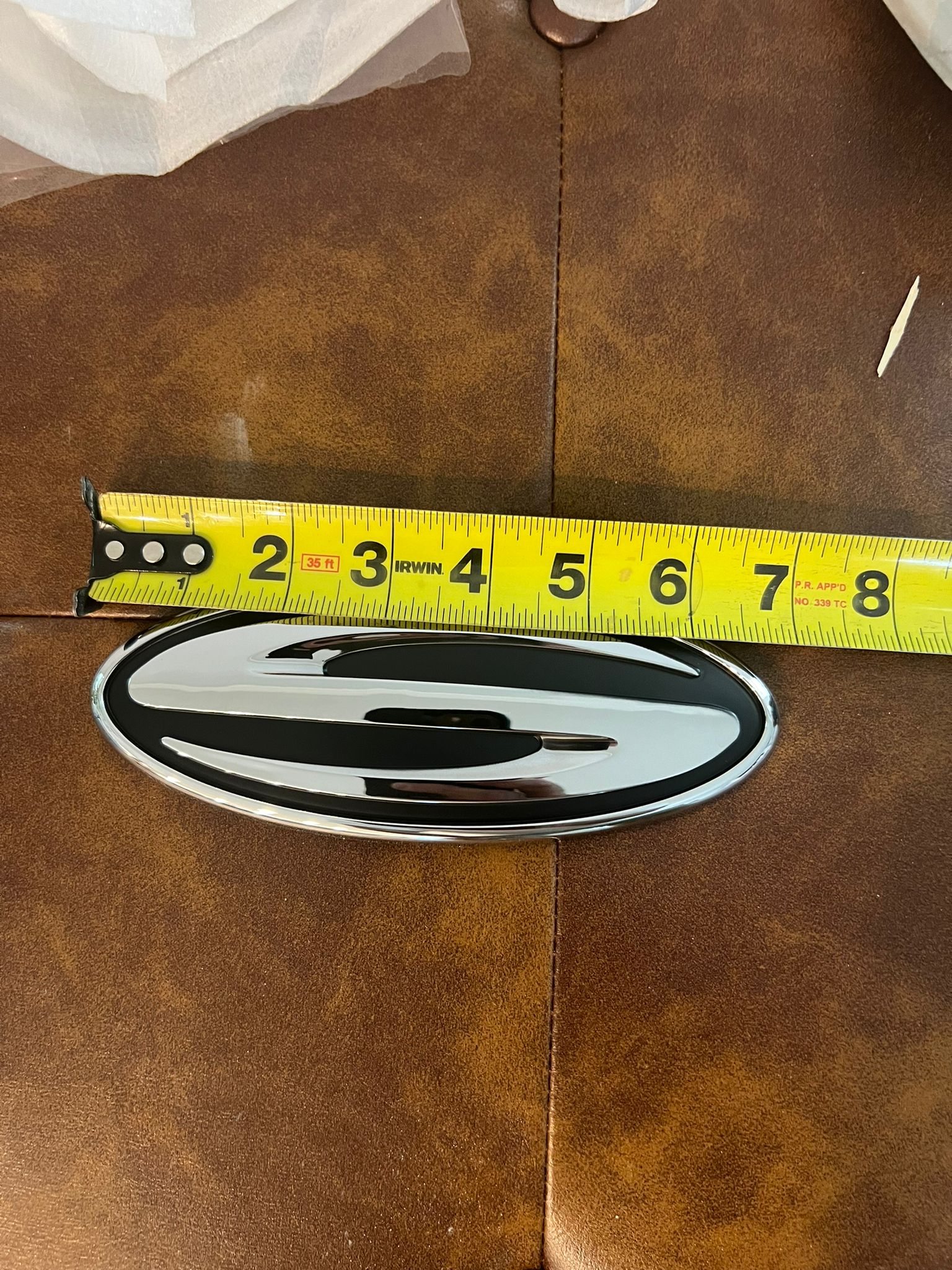 Sterling Chrome and Black 7-inch Logo (3)