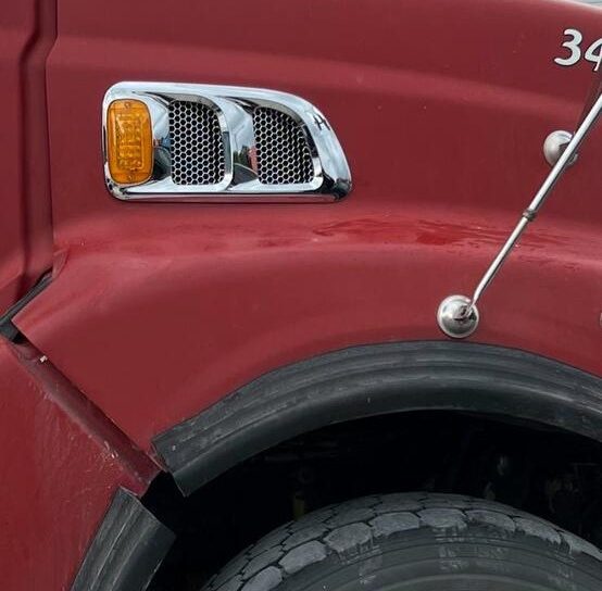 Truck Sterling turn signal LED Yellow lights. 3 554x544